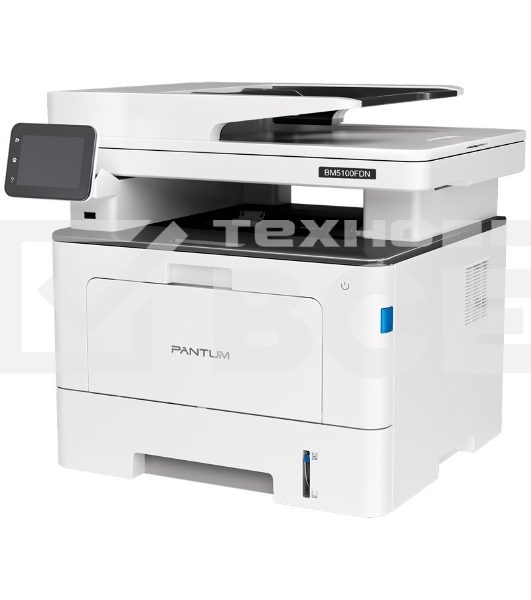 МФУ лазерный Pantum BM5100FDN, A4, ч/б, печ. до 40 стр/мин., скан. до 24 стр/мин., 1200x1200dpi, USB, RJ-45