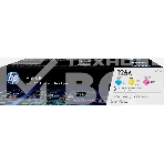 Картридж лазерный комплект HP CF341A голубой/пурпурный/желтый для LJ CP1025 3 х 1000 стр, фото3