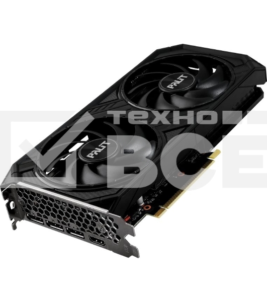 Видеокарта Palit RTX4060TI DUAL NVIDIA GeForce RTX 4060TI 8192Mb PCI-E 4.0  128 GDDR6 2310/9000 HDM Ret