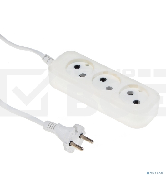 Сетевой удлинитель Buro BU-PSL3.5/W 5м (3 розетки) белый (пакет ПЭ)