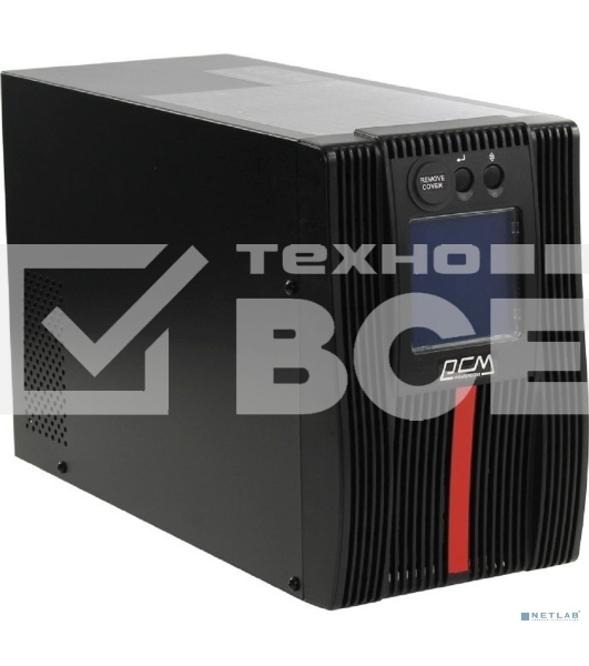 Источник бесперебойного питания Powercom MAC-1000, 1000Wt/1000VA, tower