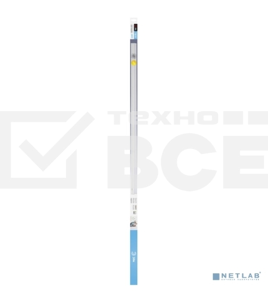 Линейный светодиодный светильник ЭРА с выключателем 16Вт 4000К L1172мм LLED-01-16W-4000-W