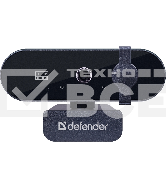 Камера-Web Defender G-lens 2580 black (2МП, FullHD 1080p, MIC, 86,1°)