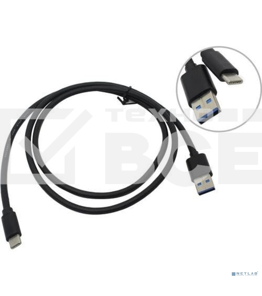 Кабель USB 3.0 ExeGate EX272347RUS EX-CC-USB3-AMCM-1.0 (USB Type C/USB 3.0 Am, 1,0м)