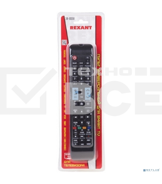 Пульт универсальный Rexant для телевизора с функцией SMART TV (ST-01)