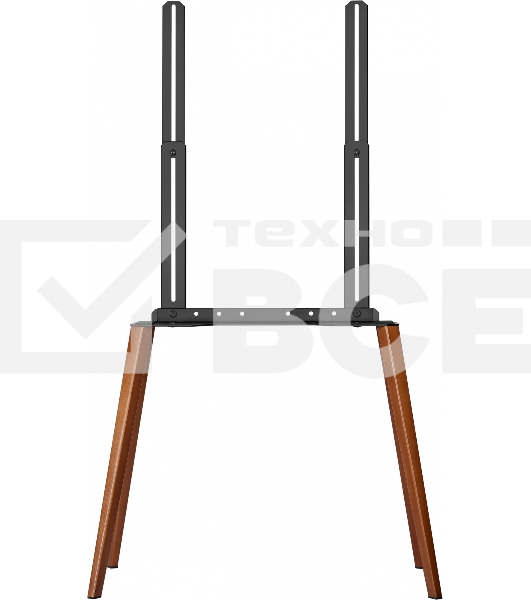 Подставка для телевизора Cactus CS-ST3644BKWN черный/орех 43