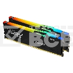 Оперативная память Kingston Fury Beast, DDR5, 16GB (2x8GB), 5600MHz, CL40, с радиаторами, RGB, черный, фото4