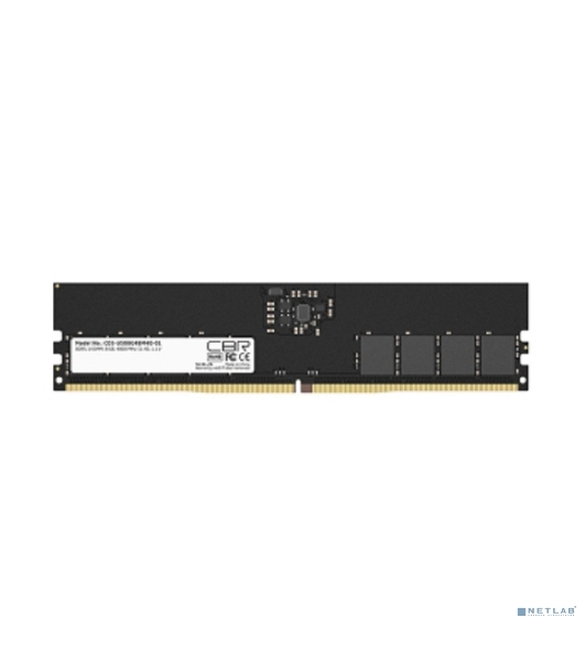 Оперативная память CBR, DDR5, 8Gb (1x8 Gb), 5200 MHz, CL42, DIMM