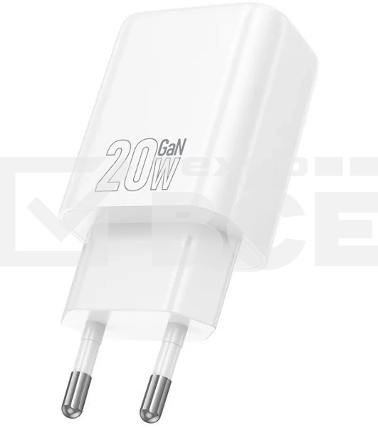 Сетевое зарядное устройство Hoco N60 Gentle 20W 3A (PD) белый