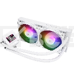 Водяное охлаждение для процессора Thermalright Frozen Warframe SE 240 ARGB White (240mm, LED temp., Black, ARGB/ Fans: 2x120mm, 70.84CFM, 29.8dBA, 2000RPM/ Pump height 59mm, Rad thickness 27mm/ S: 1851, 1700, 1200, 115X, AM5, AM4), фото3