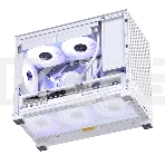 Корпус без блока питания Case JONSBO D32 PRO, Mini-Tower, TG, no fan, 2xUSB-A 3.2 + 1xUSB-C 3.2, mATX, mDTX, mITX White, фото23