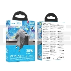Зарядное устройство Hoco 30Вт, 3А, QC3.0/PD, 1xUSB, 1xType-C, CS73A, черный, коробка, фото5