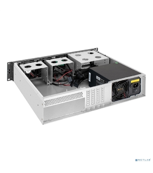 Серверный корпус ExeGate Pro 2U400-04 (RM 19', высота 2U, глубина 400, БП 400ADS, 2хUSB)