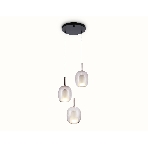 Подвесной светильник Ambrella light LH11156/3 BK/WH/TI черный/белый/янтарь E27*3 max 60W D425*1500, фото9