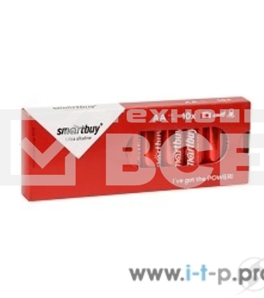 Батарейка Smartbuy LR6/10 box (SBBA-2A10BX) (10 шт. в уп-ке)
