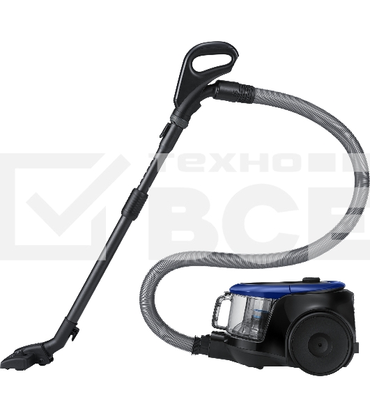 Пылесос Samsung VC18M21A0SB синий, 380/1800 Вт, уборка сухая, пылесборник контейнер 1.5 л