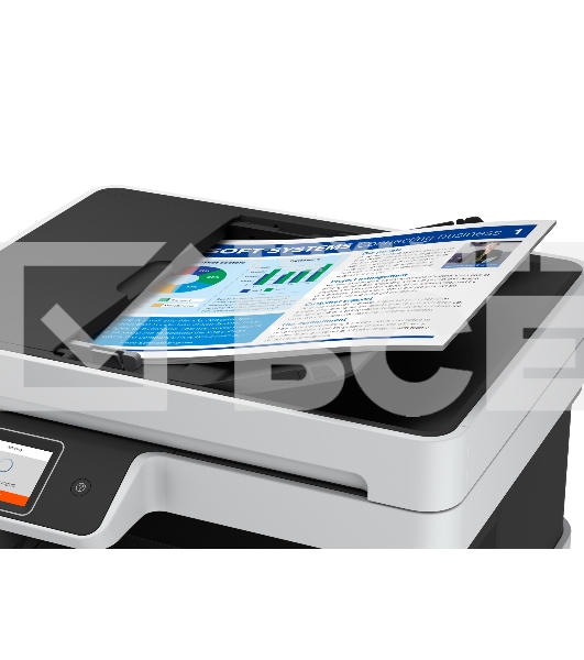 МФУ струйный Epson L6490 (C11CJ88405), A4, цветной, печ. до 17 стр/мин. (ч/б) до 9.5 стр/мин. (цвет), 1200 x 4800 dpi (печать) 1200x2400dpi (скан.), USB, RJ-45, Wi-Fi