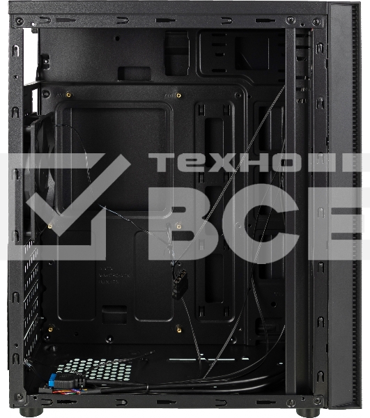 Компьютерный корпус Accord ACC-CL292B черный без БП ATX 1x120mm 2xUSB2.0 1xUSB3.0 audio