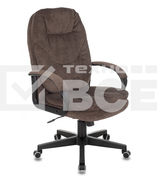 Кресло руководителя Бюрократ CH-868N Fabric Light-10 коричневый, крестовина пластик