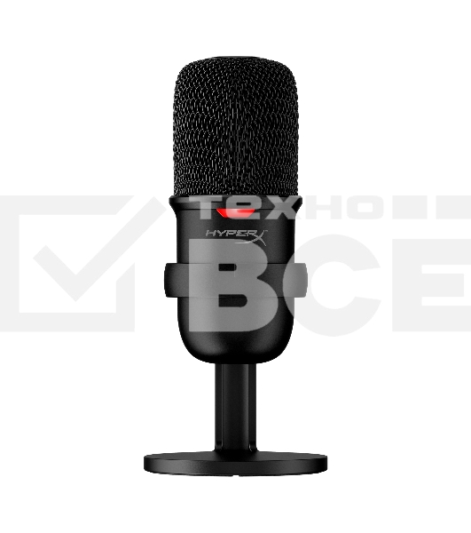 Микрофон проводной HyperX SoloCast 2м черный