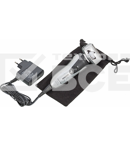 Электробритва Panasonic ES-RF31-S520 сух./влаж. брит, сам. под стр. воды, аккум., триммер, стой. для зарад., 3 ступ. инд. зар. 4 дугооб. сеток