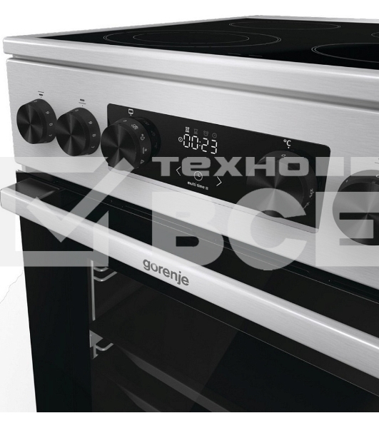 Электрическая плита Gorenje GECS5C70XA нержавеющая сталь