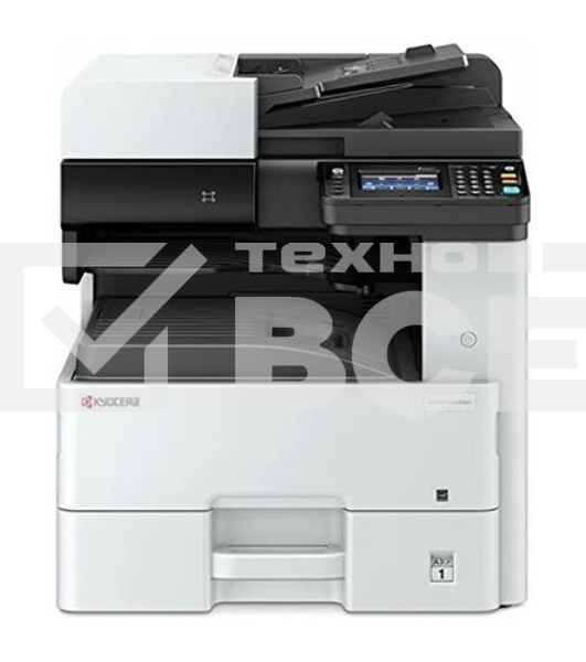 МФУ лазерный Kyocera Ecosys M4125idn (1102P23NL0), A3, ч/б, печ. до 25 стр/мин. (А4) до 12 стр/мин. (А3), скан. до 50 стр/мин., 1200 x 1200 dpi (печать) 600x600dpi (скан.), USB, RJ-45, NFC, Air Print, Mopria