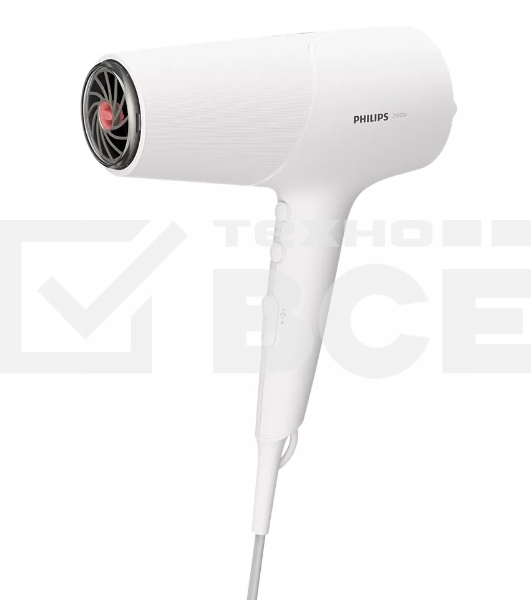 Фен Philips BHD500/00 2100Вт, белый