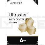 Жесткий диск Western Digital 6Tb 7200rpm HGST SATA-III 0B36039 HUS726T6TALE6L4 Ultrastar 7K6 256Mb 3.5