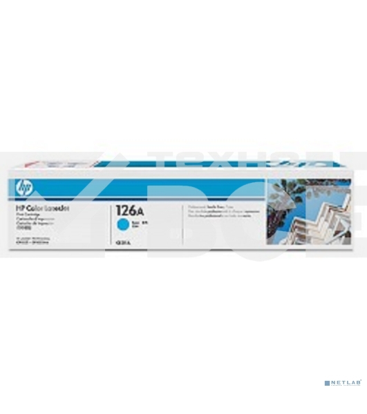 Картридж лазерный HP CE311A голубой для LaserJet Pro CP1025 1000стр.