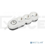 Удлинитель IEK У03В 3 места 2P+PE/3м 3х1,5 мм2 16А/250В UNO, фото 1