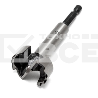 Сверло Форстнера по дереву Kranz 30 мм, цилиндрический хвостовик