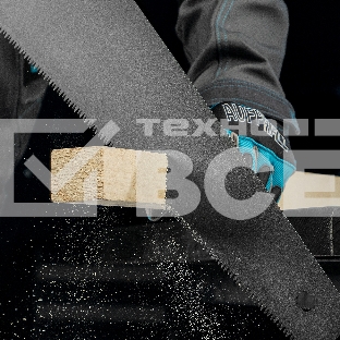 Ножовка по дереву 'PIRANHA', 500 мм, 7 TPI, 3D-зуб, тефл. покр.полотна, 2-х комп. рук-ка Gross