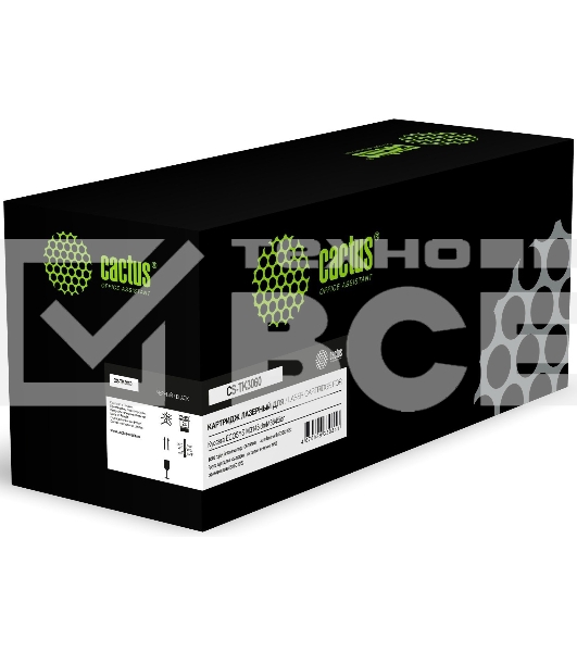 Картридж лазерный Cactus CS-TK3060 (TK-3060) черный (14500 стр.) для Kyocera ECOSYS M3145idn/M3645idn
