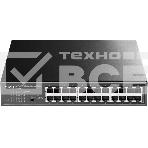 Коммутатор 24-Port 10/100 Mbps Switch, 24 10/100 Mbps RJ45 Ports, Switch/VLAN/Extend working mode DIP switch, Rack-mountable Steel Case, Power Saving, Plug & Play, Rack-Mount kits included, фото2