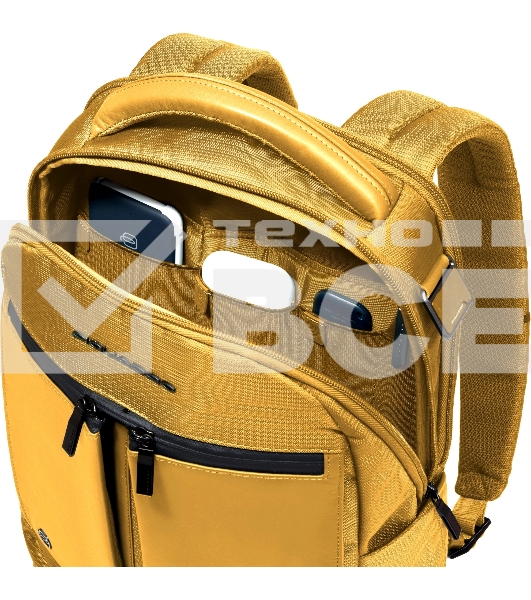 Рюкзак Piquadro Orion CA6620S136/G ткань/натур.кожа горчичный