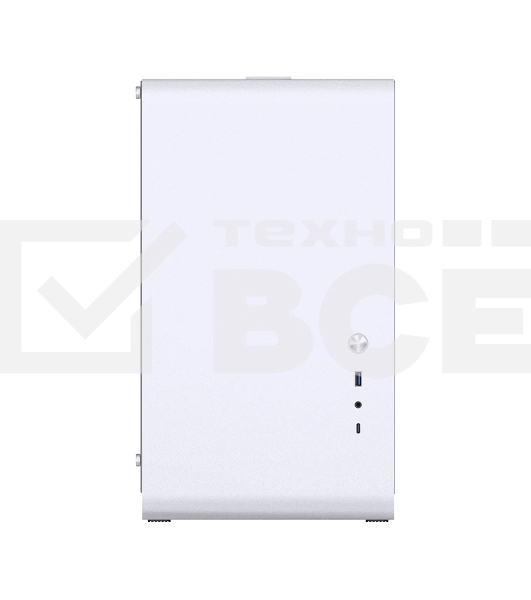 Корпус без блока питания JONSBO U4 Mini, Mini-Tower, TG, no fan, 1xUSB-A 3.0 + 1xUSB-C 3.2, mATX, mITX White