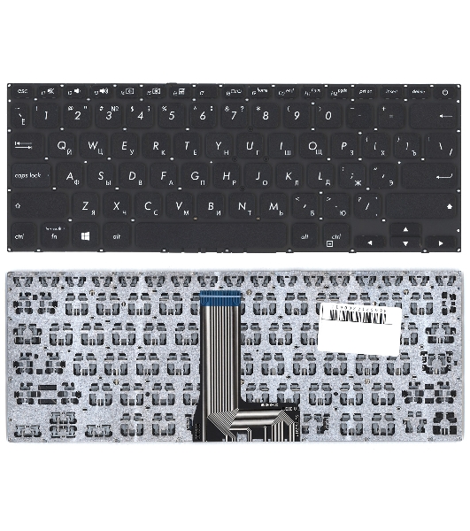 Клавиатура для ноутбука Asus X412DA черная