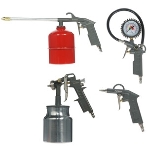 Набор пневмоинструмента PATRIOT KIT 5В5пр. краскопульт с н.баком пистолеты шланг5м пульверизатор, фото10