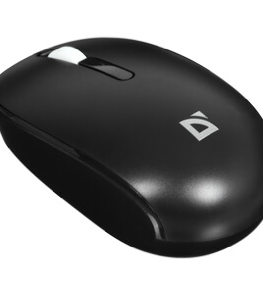 Мышь беспроводная Defender Smart MM-396 черный, 1600 dpi, радиоканал, Bluetooth, USB, кнопки - 3