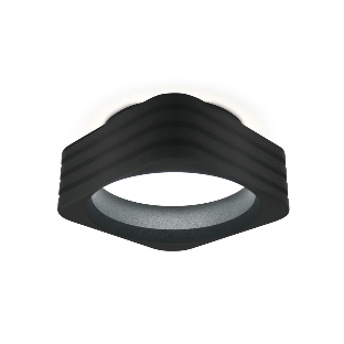 Светильник Ambrella light TN306 SBK черный песок GU5.3 86*86*60