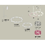 Светильник Ambrella light XR92081310/16 WH/CL/PI белый песок/прозрачный/розовый GX53 (A9208, C9241, C9236, N8480, N8486), фото2