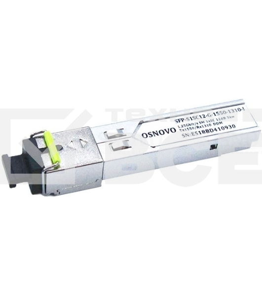 Модуль Osnovo SFP-S1SC12-G-1550-1310-I