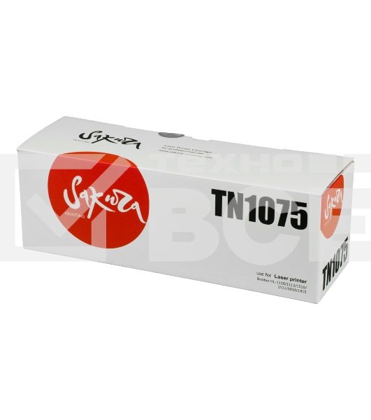 Картридж Sakura TN1000/1030/1050/1060/1075 для Brother HL-1110/1112/1510/1512/1810/1815, 1500 к.