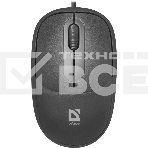 Мышь проводная Defender Datum MS-980 черный, 1000 dpi, USB, кнопки - 3, фото13