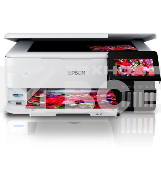 МФУ струйное Epson L8160 (C11CJ20404/403/402) A4 Duplex Net WiFi USB RJ-45 черно-белый