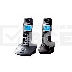 Телефон беспроводной (DECT) Panasonic KX-TG2512RU1 {Доп трубка в комплекте, АОН, Caller ID, спикерфон, полифония}, фото3