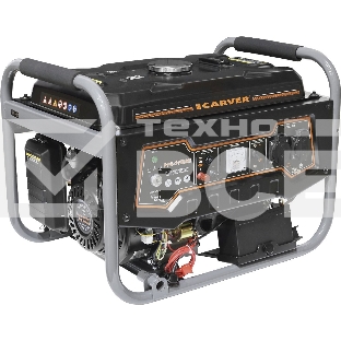 Электрогенератор бензиновый Carver PPG-3900АE, 3.2 кВт, 65дБ, 46 кг