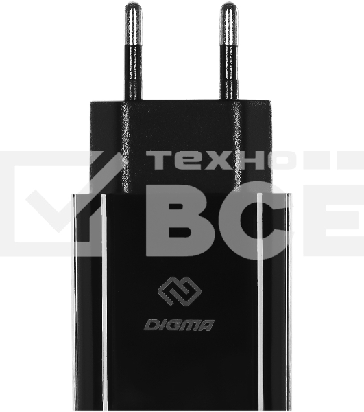 Сетевое зарядное устройство Digma DGW2C 3A PD черный
