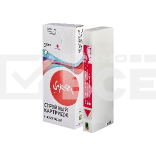 Струйный картридж Sakura C13T636300 (T6363 Vivid Magenta) для Epson, пурпурный, 700 мл.